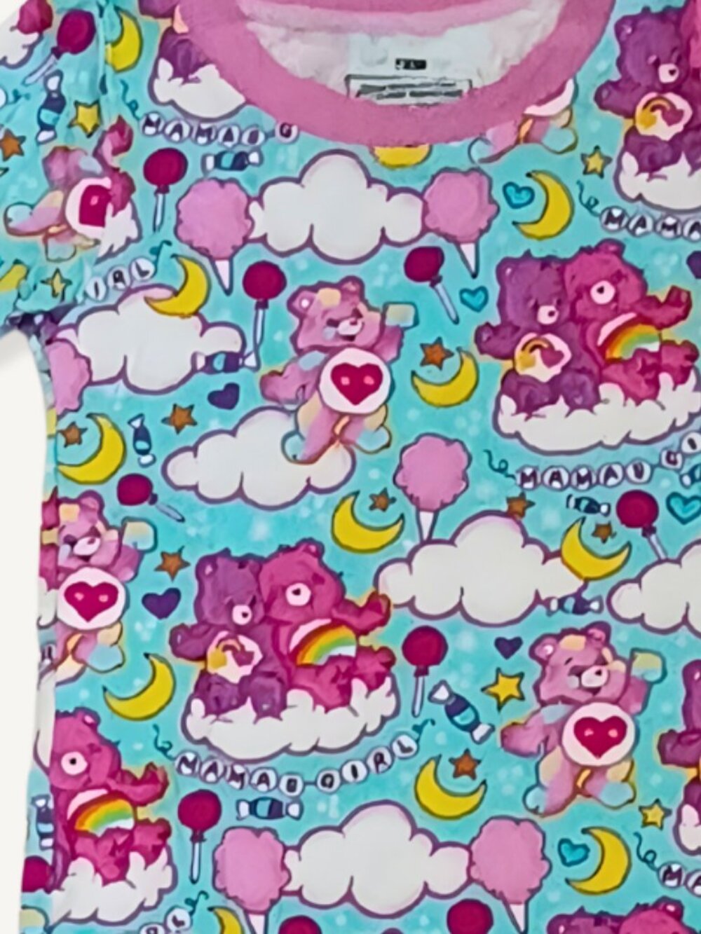 Bamboo Sweet Dreams Colorful Bear 2 Piece Pajama Set 12M | Soft Stretch - Picture 2 of 4